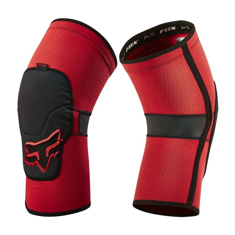 Joelheiras Fox Enduro vermelho