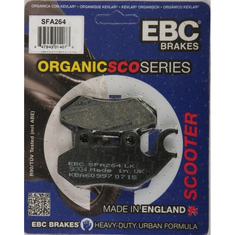 Pastilhas de Travão EBC SFA264