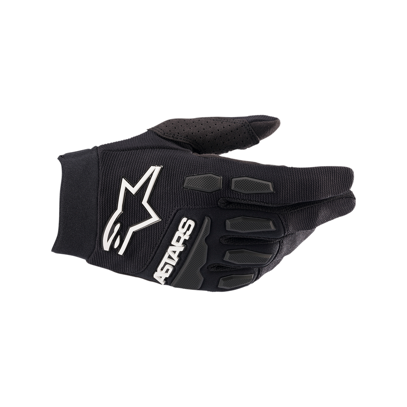 Luvas Alpinestars Full Bore Pretas/Brancas