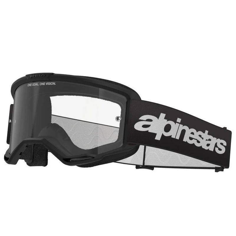 Goggles / Oculos Alpinestars Woodmark 3 Pretos com lente Transparente