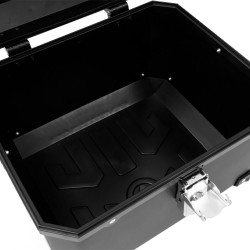 Top case Sifam X-Plor em aluminio Preta - 52 litros