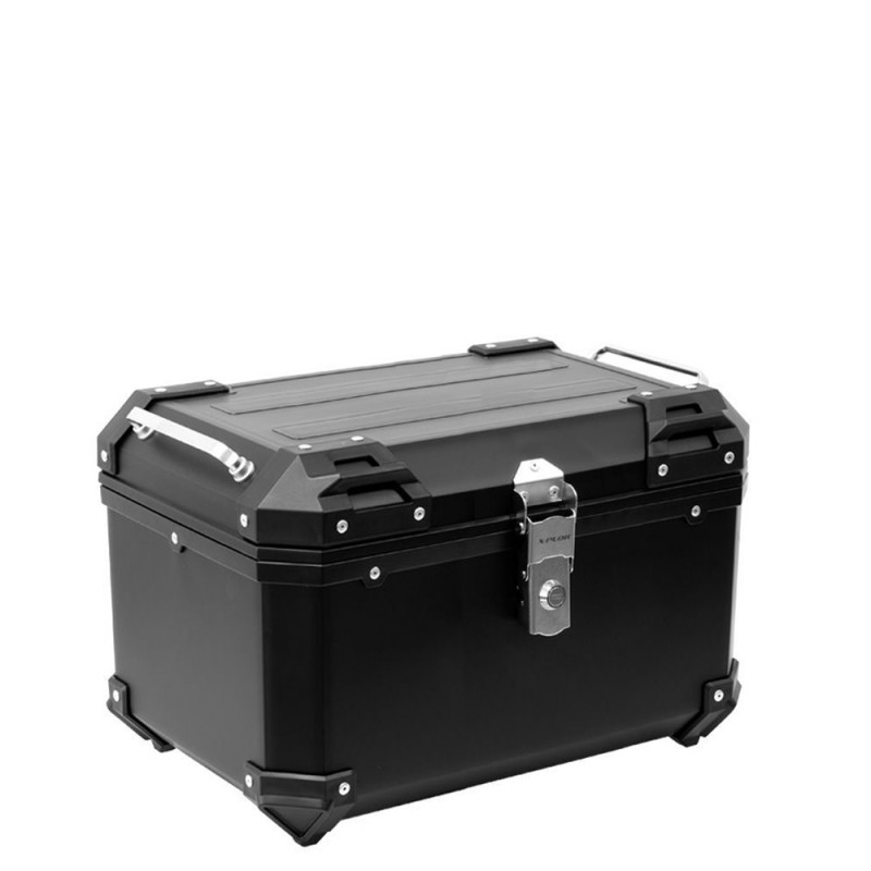 Top case Sifam X-Plor em aluminio Preta - 52 litros