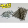 Conjunto de Raios HAAN Cinza para KTM / Yamaha / Honda - 19"