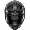 Capacete Shark Ridill 2 Molokai Preto/Branco/Prata