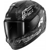 Capacete Shark Ridill 2 Molokai Preto/Branco/Prata