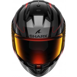 Capacete Shark D-Skwal 3 Sizler Preto/Ant/Verm
