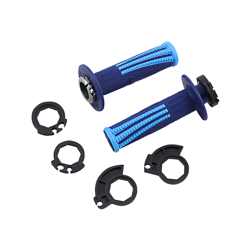 Punhos ODI Emig Pro V2 Waffle Lock-On - Azul/Navy