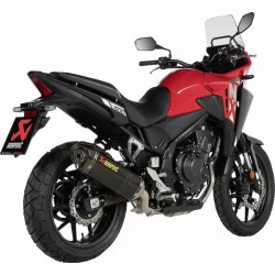 Ponteira Akrapovic em Carbono para Honda CB500X - Homologação CE