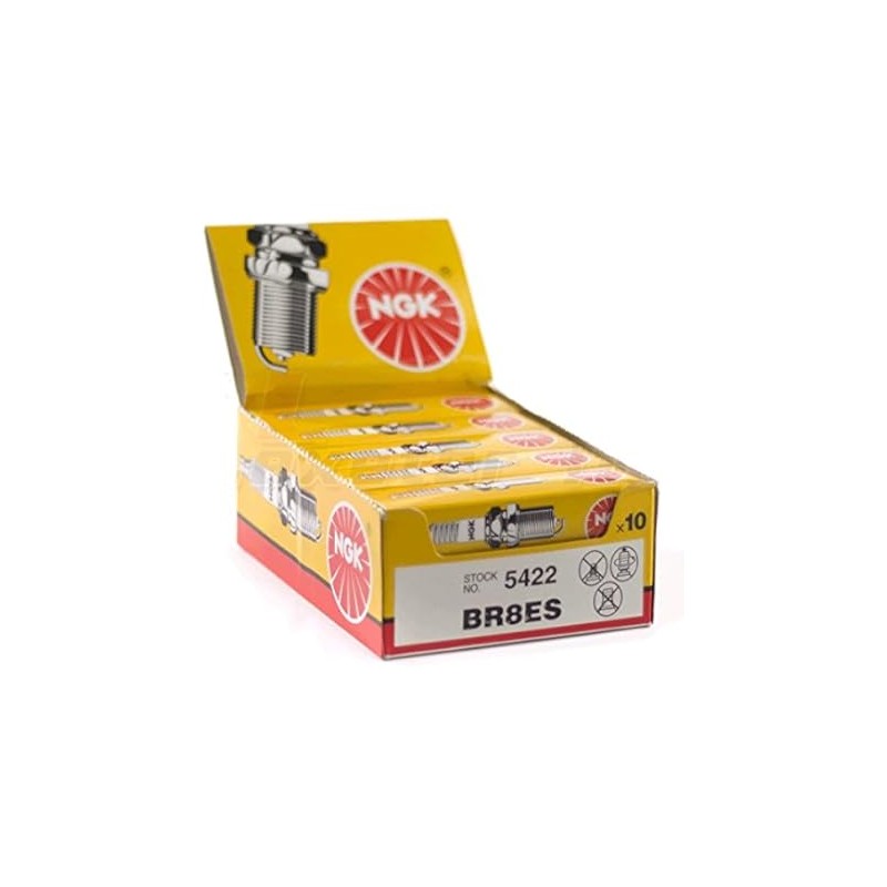 Pack de 10 velas NGK BR8ES
