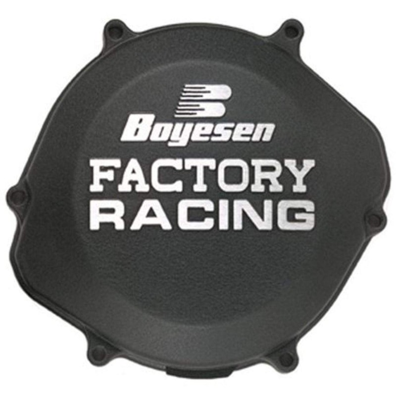 Tampa de Embreagem Boyesen Preta - Kawasaki KX125 1994-2002