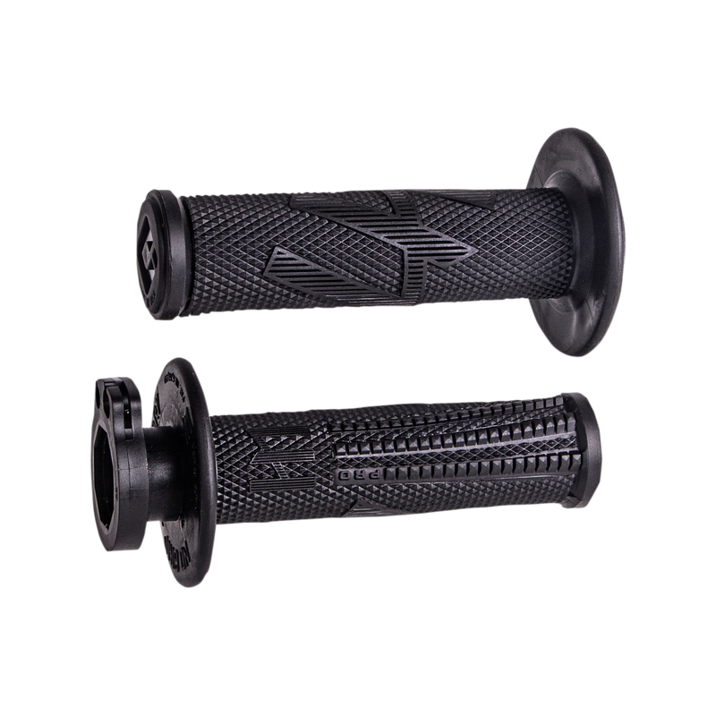 Punhos ODI EMIG PRO V2 Waffle Lock-On - Pretos