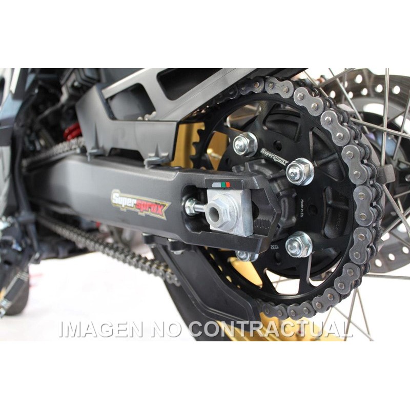 Cremalheira Supersprox Ferro Honda CRF1000L/1100L Africa Twin Preta