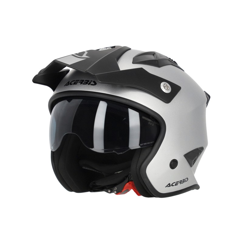 Capacete Acerbis Trial Aria - Cinza