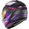 Capacete Shark Ridill 2 Bersek Preto Mate/Rosa