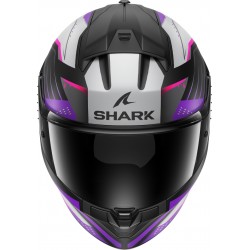 Capacete Shark Ridill 2 Bersek Preto Mate/Rosa