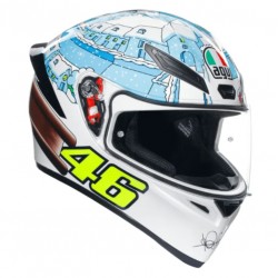 Capacete AGV K1 S Rossi Winter Test 2017