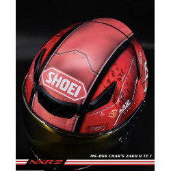Capacete Shoei NXR2 MS-06S Char's Zaku II TC-1