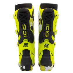 Botas Sidi CrossAir X 222 - Amarelo Fluo/Preto