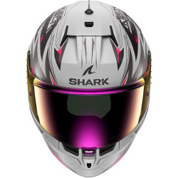 Capacete Shark D-Skwal 3 Blast-R - Prata Mate/Rosa/Preto