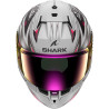 Capacete Shark D-Skwal 3 Blast-R - Prata Mate/Rosa/Preto
