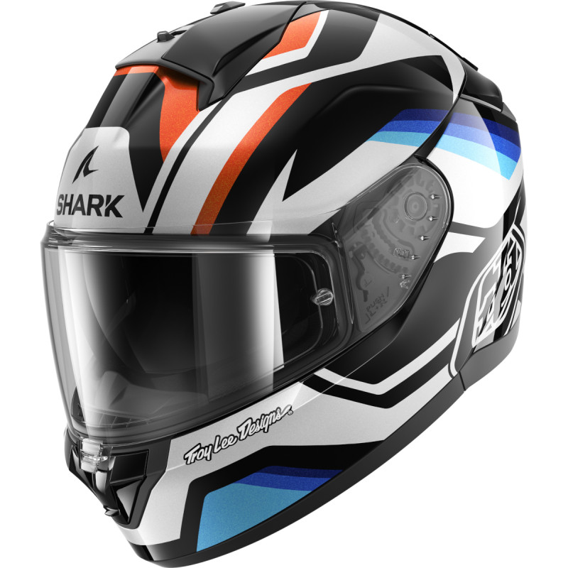 Capacete Shark Ridill 2 TLD Apex - Preto/Branco/Azul