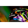 Capacete Shark Ridill 2 Racing Beast - Preto/Rosa/Amarelo