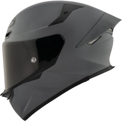 Capacete KYT TT - Revo Plain Cinza Mate