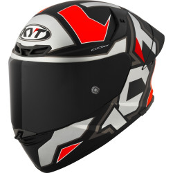 Capacete KYT TT Course Electron - Vermelho Mate