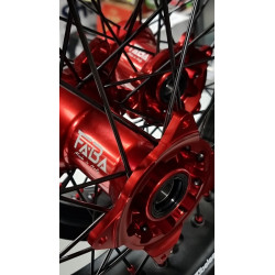 Conjunto de Jantes Supermoto FABA, Tubeless - Honda CRF450