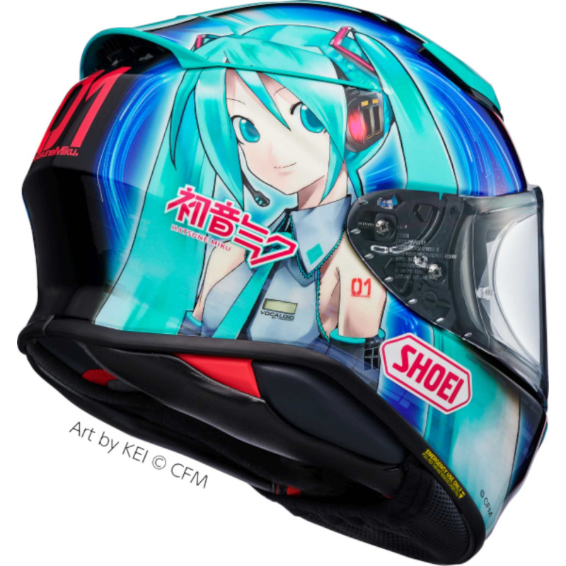 Capacete Shoei NXR2 Hatsune Miku