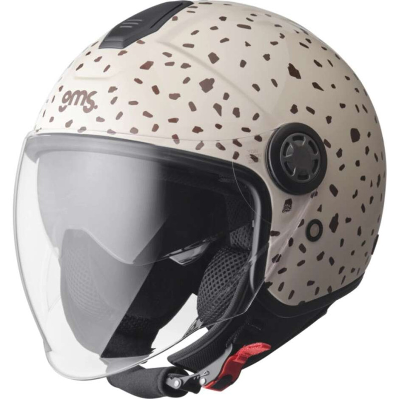 Capacete Jet GMS Gelato Stracciatella