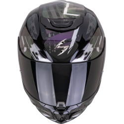 Capacete Scorpion EXO-391 Clutter (Preto/Camaleão)