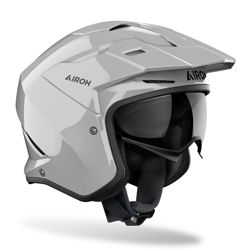 Capacete Trial Airoh Kombakt - Cinza