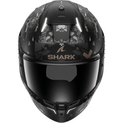 Capacete Shark SKWAL i3 Hellcat (Preto Mate.Crom.Ant)