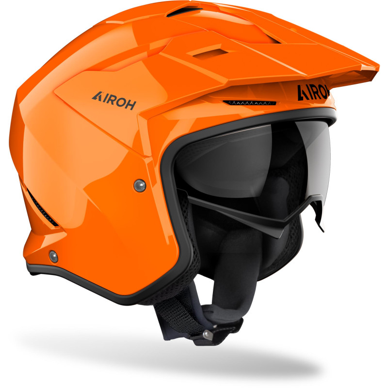 Capacete Trial Airoh Kombakt - Laranja