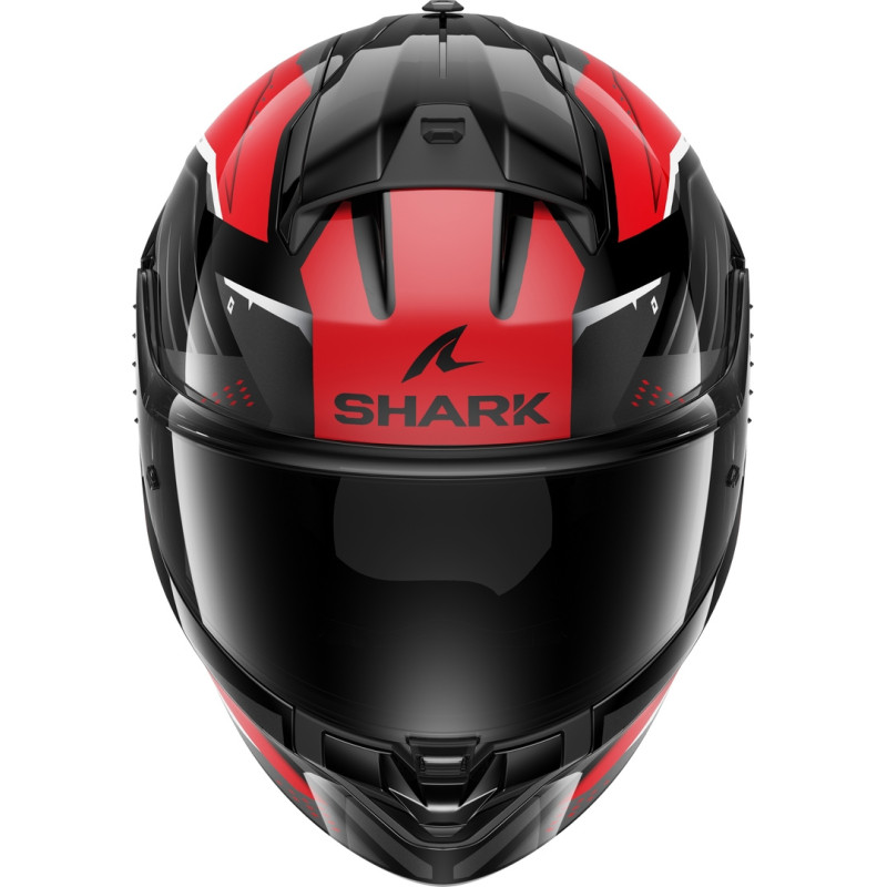 Capacete Shark Ridill 2 Bersek - Preto/Vermelho