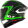 Capacete KYT TT Course Overtech - Verde