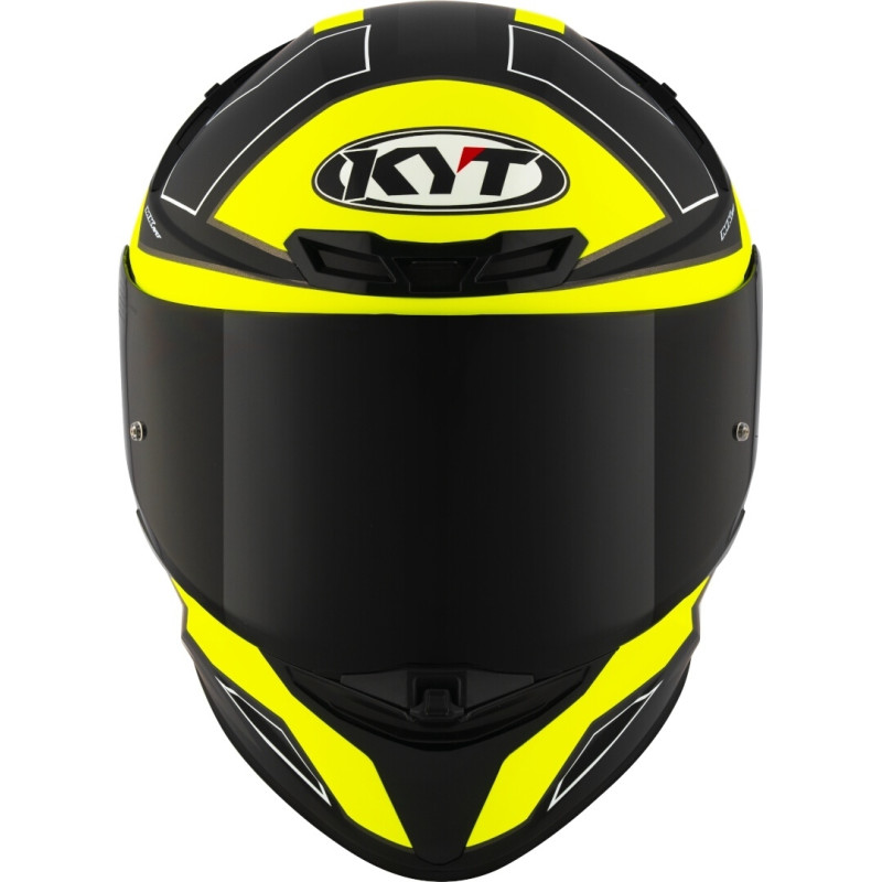Capacete KYT TT Course Electron - Amarelo Mate