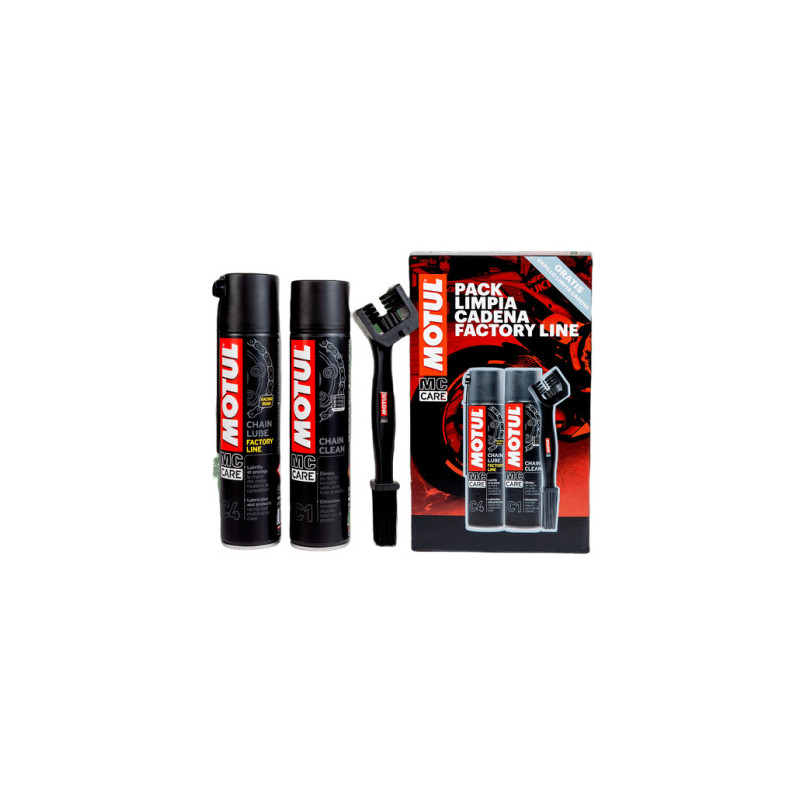 Kit de Limpeza e Lubrificação correntes MOTUL Road