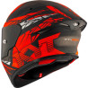 Capacete KYT TT-Revo Combusion Vermelho Mate