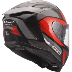 Capacete LS2 Challenger II Viper - Vermelho Brilho