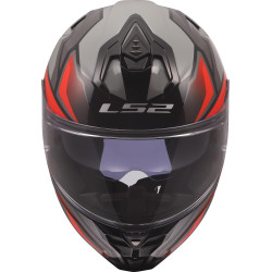 Capacete LS2 Challenger II Viper - Vermelho Brilho
