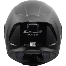 Capacete LS2 FF820 Rapid III Solid - Preto