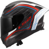 Capacete LS2 FF807 Dragon Subic - Branco/Azul/Verm.