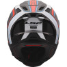 Capacete LS2 FF807 Dragon Subic - Branco/Azul/Verm.