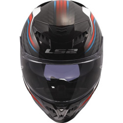 Capacete LS2 FF807 Dragon Subic - Branco/Azul/Verm.