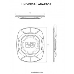 Adaptador universal QUAD LOCK