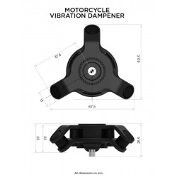 Amortecedor de vibrações QUAD LOCK