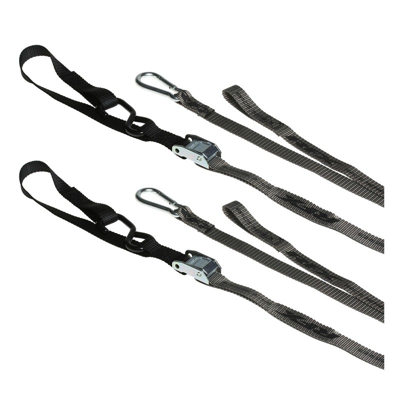 Cintas 1.0 RFX Race Series (cinza/preto) com alça de extensão extra e mosquetão