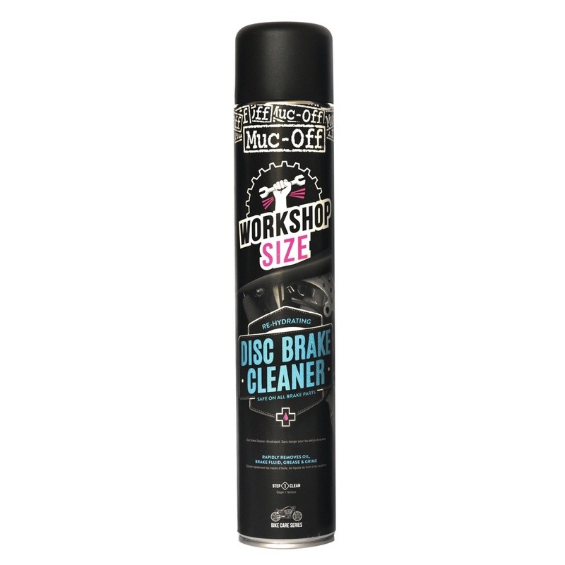 Spray de limpeza de discos de travão MUC-OFF Disc Brake Cleaner, formato oficina (750 ml)